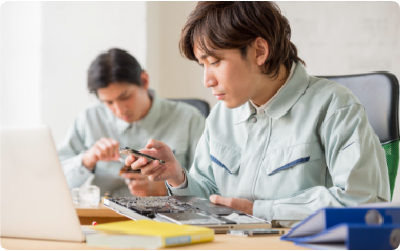 最長7年保守＆厳しい品質基準