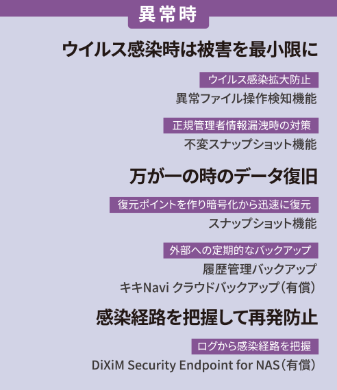 異常時