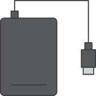 外付けHDD/SSD
