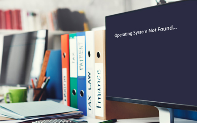 Windows 11/Windows 10のパソコンが起動できない！「Operating System Not Found」の文字が出ている時の原因と対処法は？