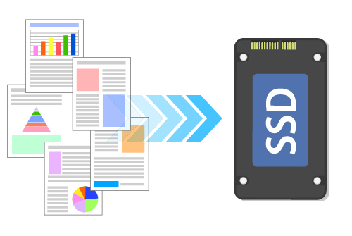 SSDに新たなデータを保存しないこと