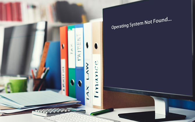 Windows 11/Windows 10のパソコンが起動できない！「Operating System Not Found」の文字が出ている時の原因と対処法は？