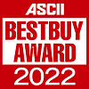 ASCII BESTBUY AWARD 2022 PC周辺機器部門受賞