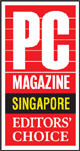 PC MAGAZINE SINGAPORE STORAGE EDITOR'S CHOICE