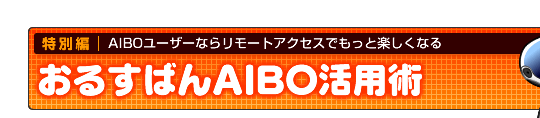 おるすばんAIBO活用術