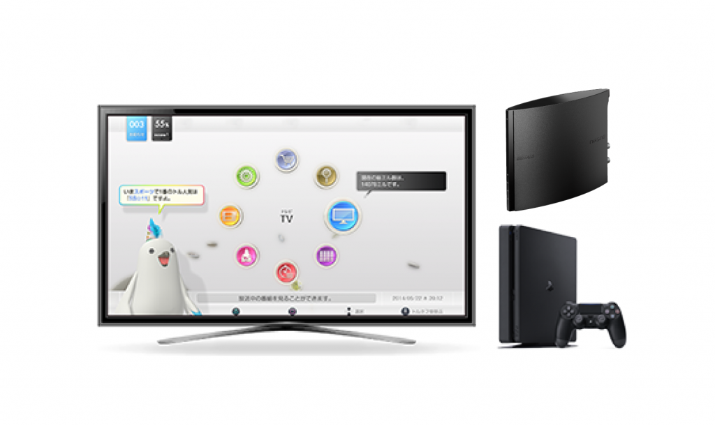PlayStation®4でテレビ番組や動画などゲーム以外のエンタメを楽しむ 