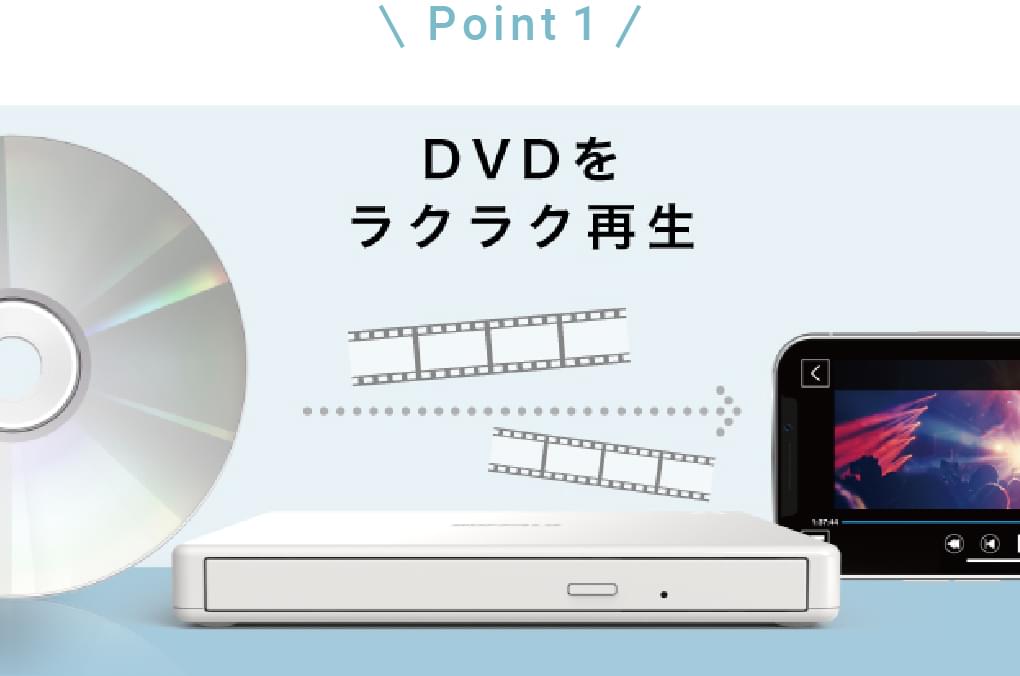 パソコン不要！CDをスマホへ スマートフォン用CDレコーダー