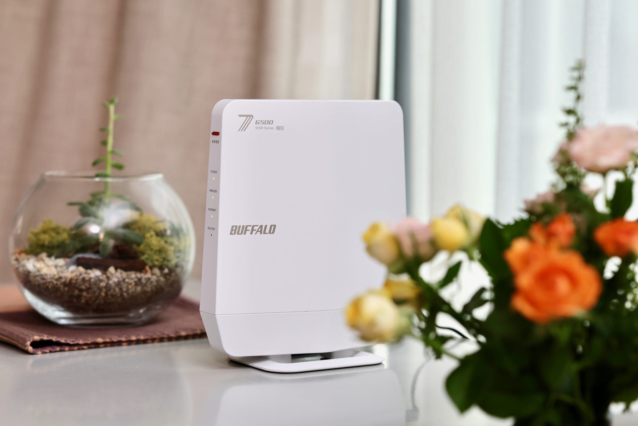 家族みんなで高速接続Wi-Fiを安定して使える高コスパWi-Fi 7対応ルーター【WSR6500BE6P】