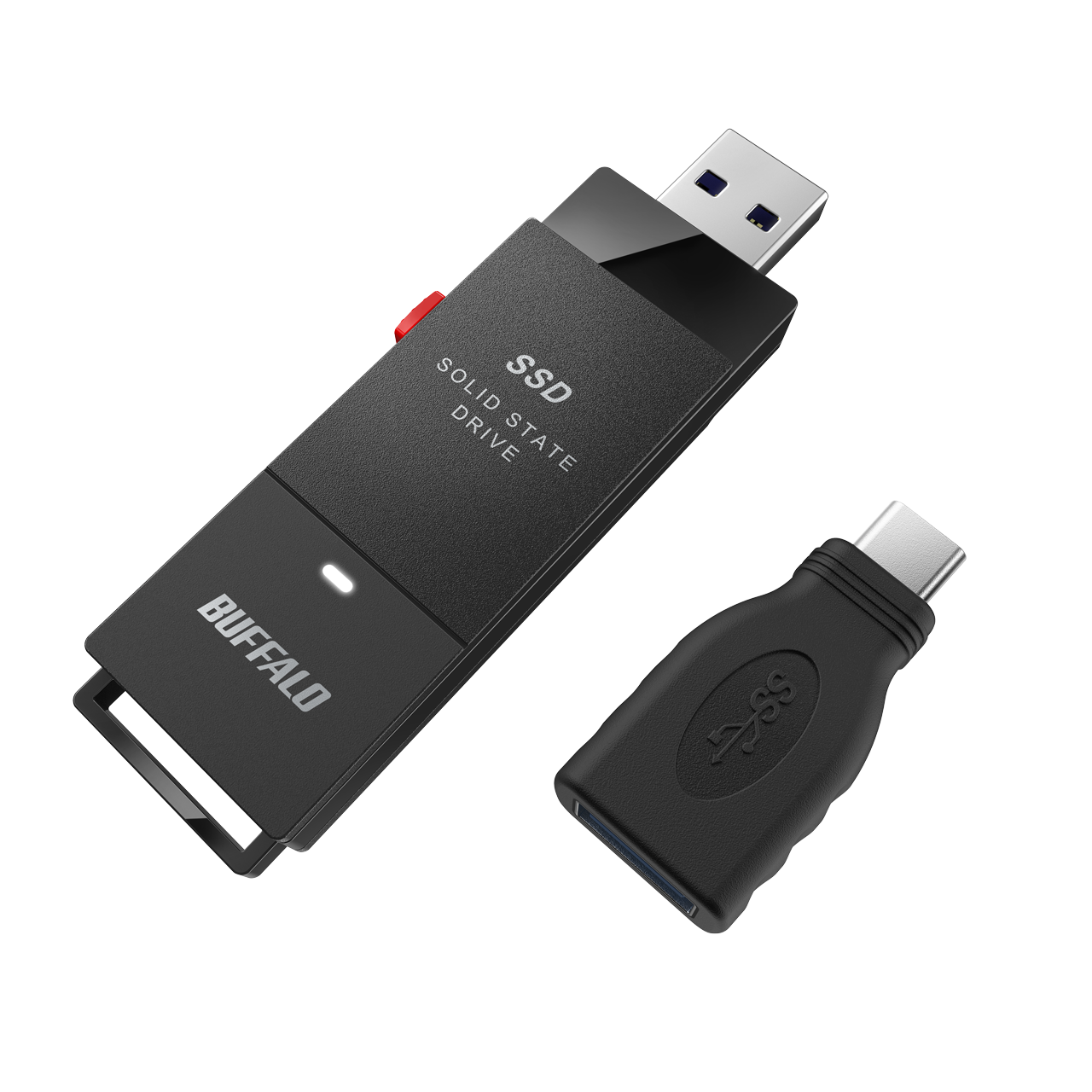 USB3.2(Gen2)対応で、リード速度約600MB/sを実現したスティック型外付けSSDを発売 | バッファロー