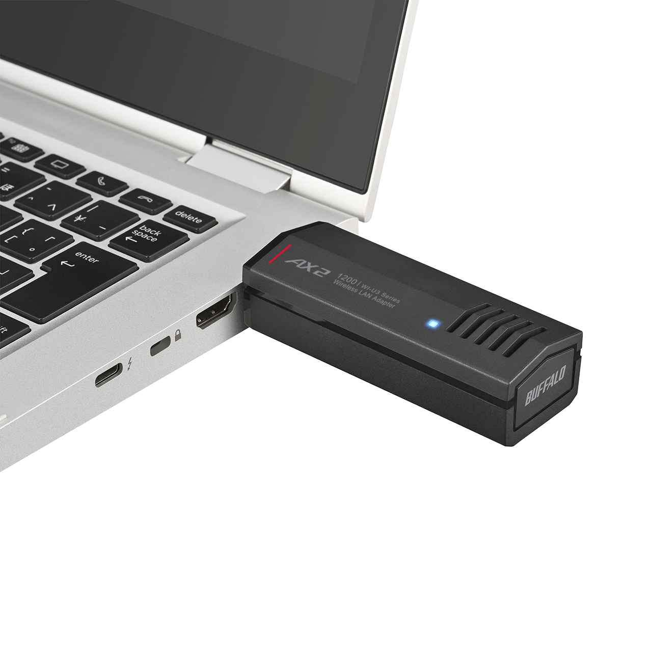 Wi-Fi CERTIFIED 6™」取得済。国内メーカー初※のWi-Fi 6（11ax）対応USB接続Wi-Fiアダプター（無線LAN子機）「WI-U3-1200AX2」を発売  バッファロー