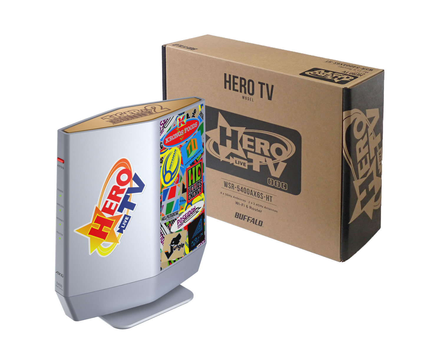 TIGER & BUNNY 2』配信記念！「ロックバイソン」と「HERO TV」を