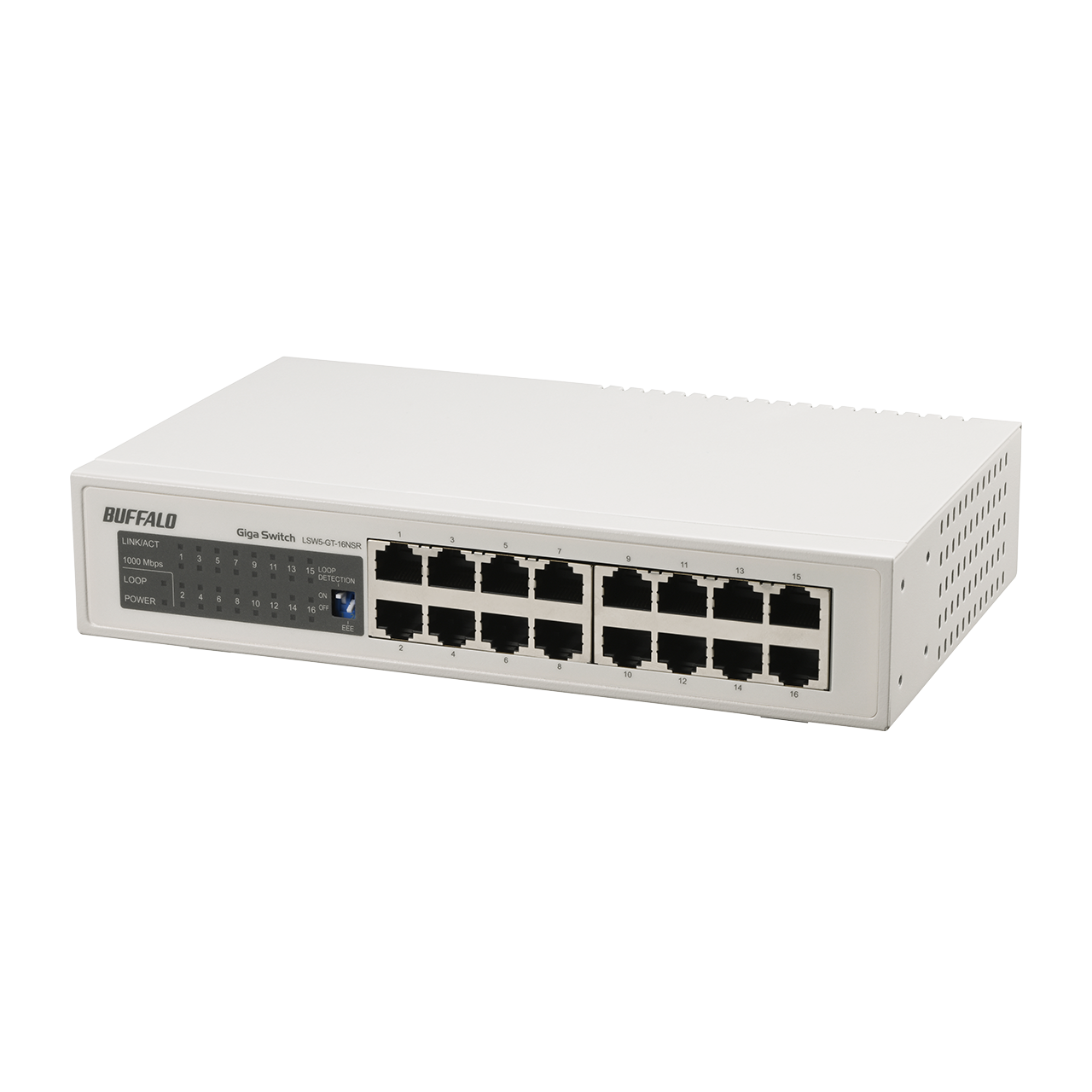 おまかせ節電機能搭載、全ポートGiga(1000BASE-T)対応のスイッチング おまかせ節電機能搭載、全ポートGiga(1000BASE-T)対応のスイッチング