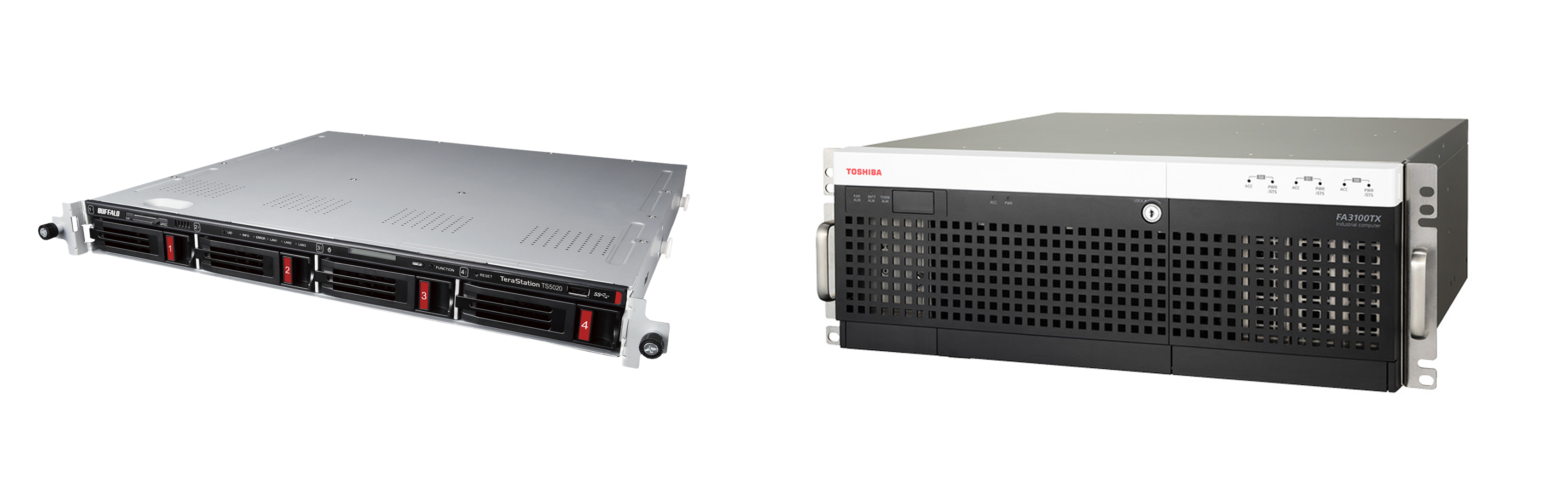 バッファローの法人向けNAS「TeraStation」と東芝産業用コンピュータとの動作確認を実施。ランサムウェア対策機能を備え、長期安定稼働するNASに社会インフラ現場の重要なデータをバックアップ