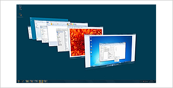 Windows 7 / Vistaの視覚効果 Aeroglassに対応
