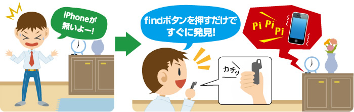 iPhoneがみつからない!そんなとき