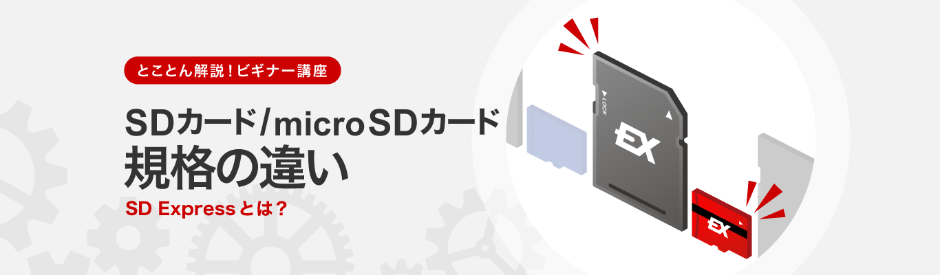 【SD Expressとは？】SDカード/microSDカード規格の違い