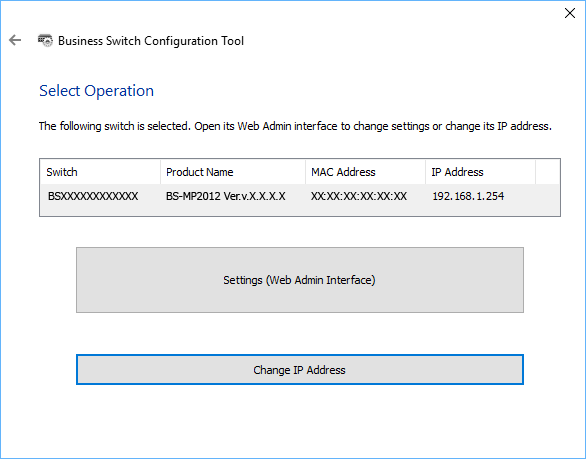 Network Switch Iptime Setting manual title