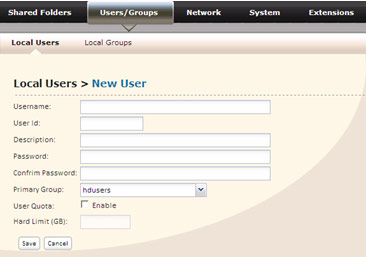 Easy setup: How can configure restrictions? (How to add a user LinkStation manually.) | BUFFALO