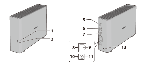 LinkStation 500シリーズ ユーザーマニュアル