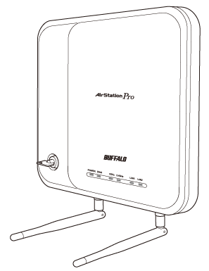 AirStation Pro 有線LANルーター 本体 WAPM-1166D WAPM-1166D : Wi-Fiアクセスポイント : AirStation Pro