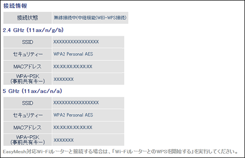 WSR-6000AX8シリーズ ユーザーマニュアル