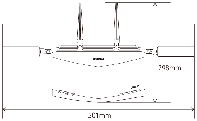 ルーター・ネットワーク機器 WXR-5700AX7S WXR-5700AX7Sシリーズ ユーザーマニュアル