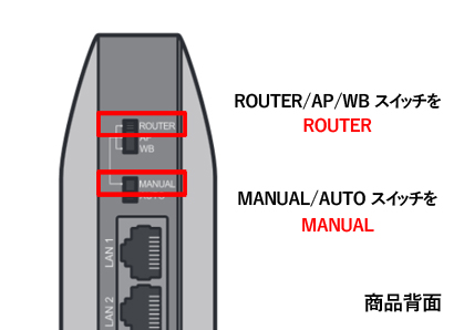 ルーター インターネット繋がらない バッファロー