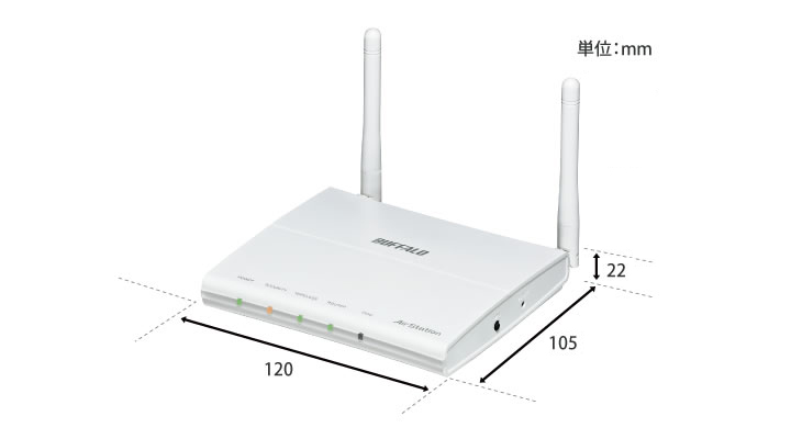 WCR-300 : Wi-Fiルーター : AirStation | バッファロー