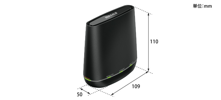 Wi-Fiルーター BUFFALO WCR-1166DS