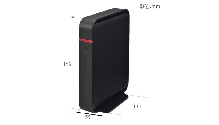 BUFFALO WiFi 無線LAN ルーター WHR-1166DHP4