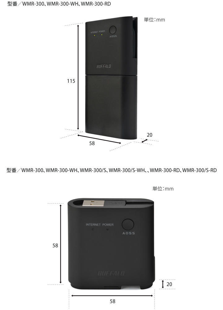 好評受付中 バッファローVMR-300