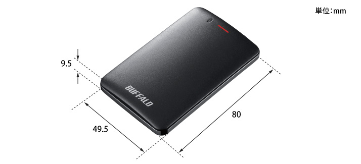SSD-PM480U3-B/N : 外付けSSD | バッファロー