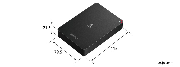 HD-PNQ500U3/V : ポータブルHDD : MiniStation | バッファロー HD-PNQ500U3/V : ポータブルHDD : MiniStation | バッファロー