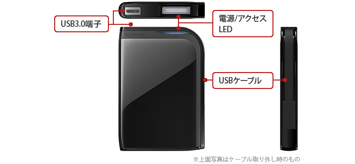 HD-PZ2.0U3-BC : ポータブルHDD : MiniStation | バッファロー