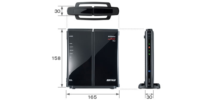 ★高性能 Buffalo WIFi Router/ルーター WZR-HP-G30