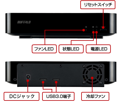 HDT-AV4.0TU3/V : 外付けHDD : DriveStation | バッファロー