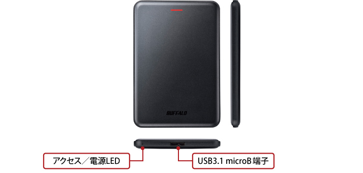 SSD-PUS240U3-S : 外付けSSD | バッファロー