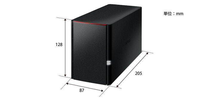 割引購入 セブンワイBUFFALO NAS スマホ タブレット PC対応 ネットワークHDD 8TB LS220D0802G  データを守るRAID1対応モデル ad-naturam.fr