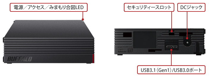 HD-LDS1.0U3-WA : 外付けHDD | バッファロー