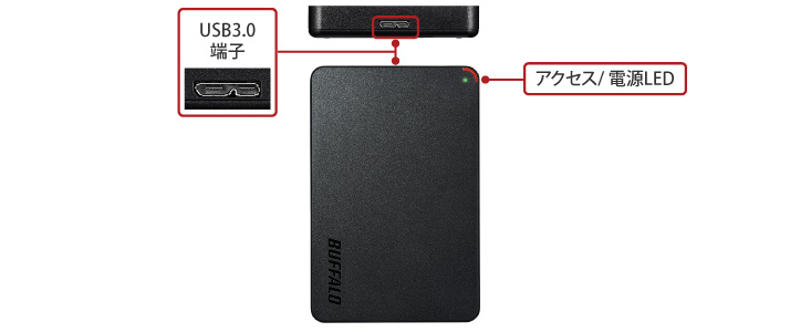 【新品】BUFFALO 5TB ミニステーションUSB3.0用ポータブルHDD