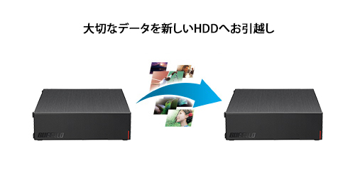PC/タブレット PC周辺機器 HD-LE6U3-BA : 外付けHDD | バッファロー