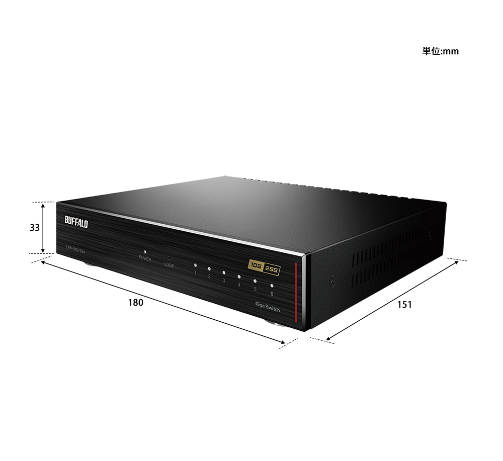 LXW-10G2/2G4 : スイッチングハブ | バッファロー