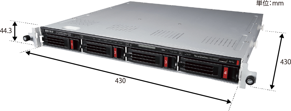12 Bay Network Storage 12x8TB with HDD NAS Hard Drives Included 10GbE iSCSI BUFFALO TeraStation 51210RH Rackmount NAS 96TB NAS Server File Server Storage Server RAID NAS Storage 