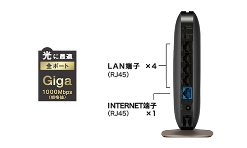 BUFFALO Wi-Fiルーター WSR-2533DHP3-BK