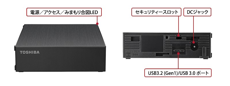 Canvio HD-TDA6U3-B 外付けHDD  6TB ブラック