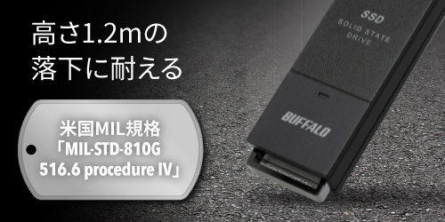 BUFFALO SSD-SCT2.0U3-BA 外付けSSD 2TB