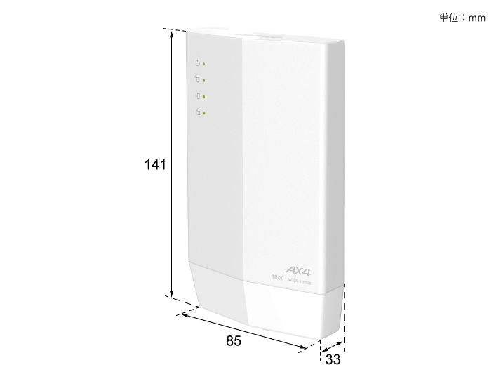 BUFFALO Wi-Fi中継機　WEX-1800AX4  Wi-Fi6対応