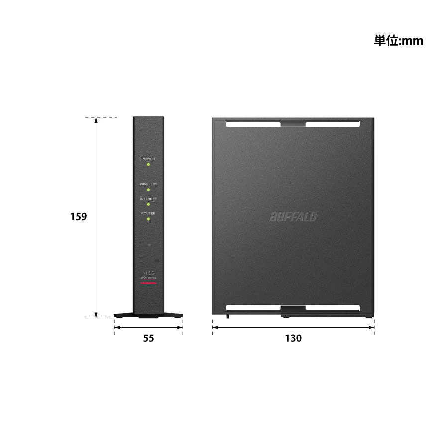 正規激安 Wi-Fiルーター : WCR-1166DHPL/N : バッファロー | AirStation 彫刻・オブジェ
