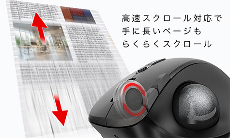 高速スクロール