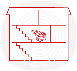 2～3階建ての一戸建て